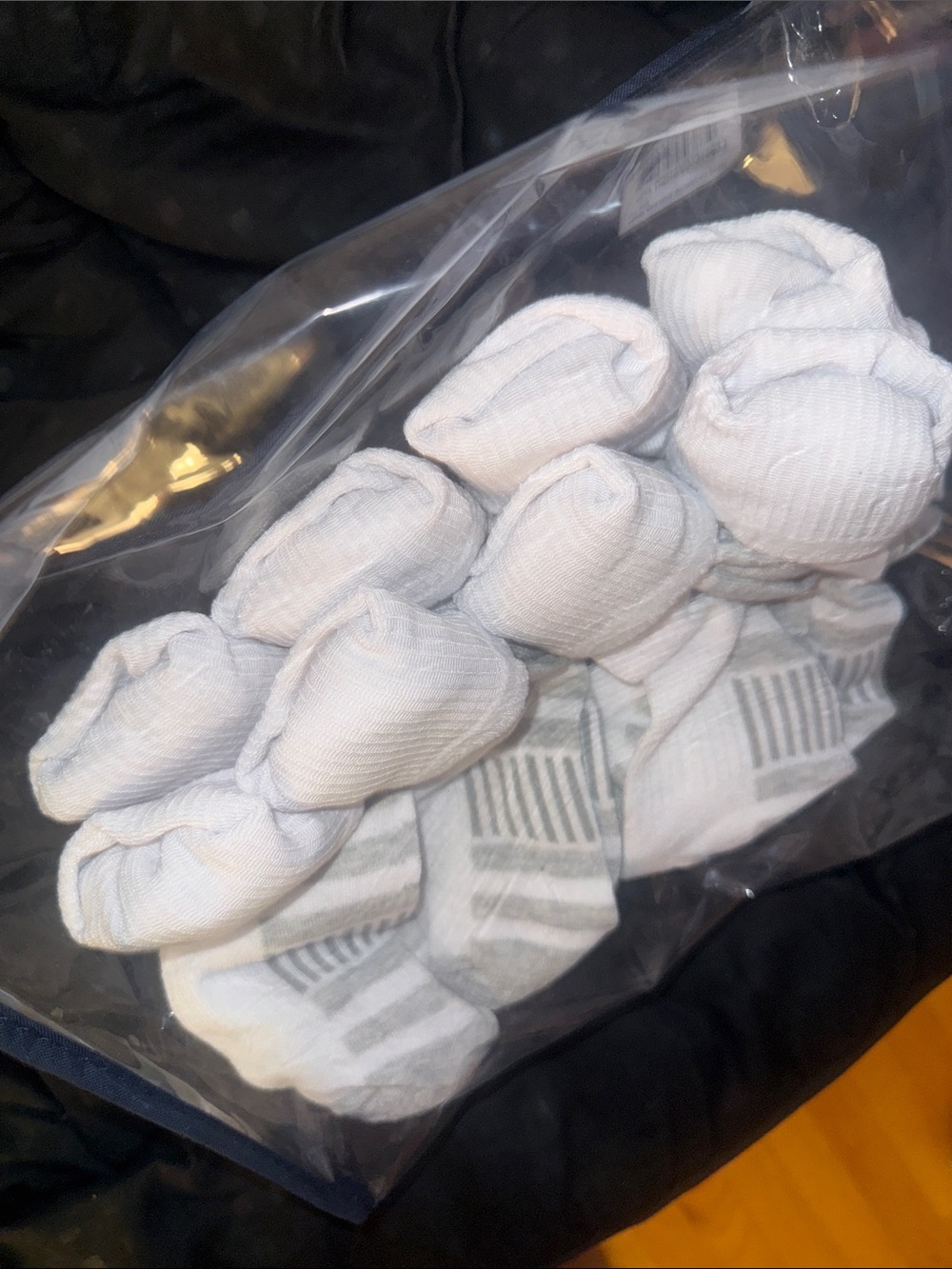 Pack (8 pair Socks) White
